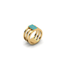The Enamel Cage Ring